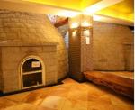 You can enjoy these rooms in which they are really hot. Good for your health in korean ways.